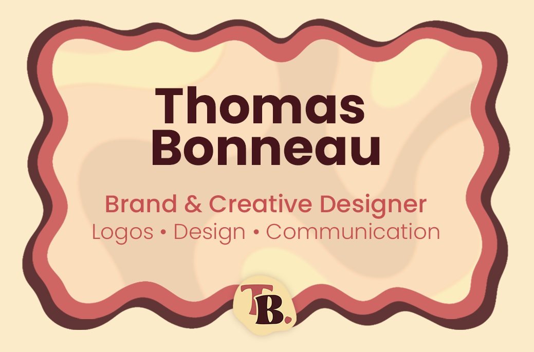 Carte de visite de Thomas Bonneau, recto